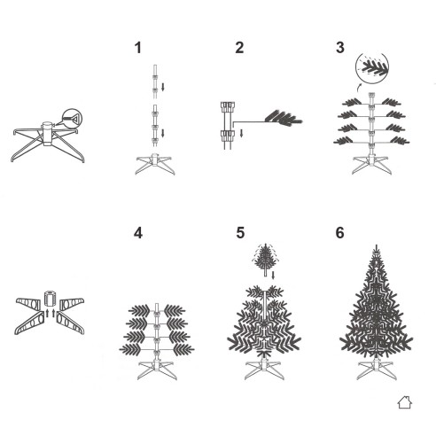 istruzioni montaggio albero gancio