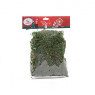 Muschio per presepe 50g Mercury