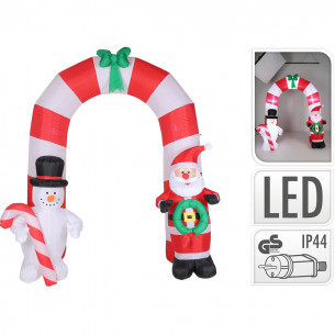 Arco gonfiabile con LED H250 cm H&S Collection