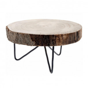Alzata in legno 24x24x12 cm H&S Collection