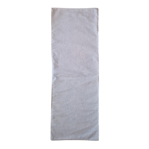 Runner tavolo natalizio bianco paesaggio innevato 40x100 cm retro