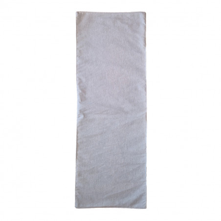 Runner tavolo natalizio bianco paesaggio innevato 40x100 cm retro