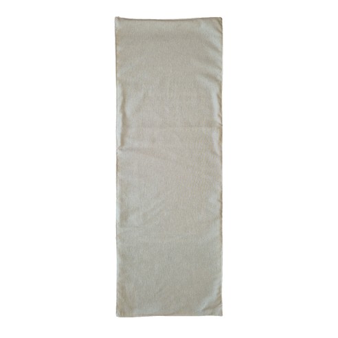 Runner tavolo natalizio avorio paesaggio innevato 40x100 cm retro