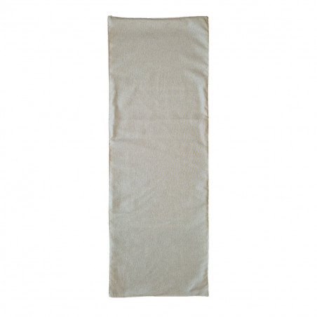 Runner tavolo natalizio avorio paesaggio innevato 40x100 cm retro
