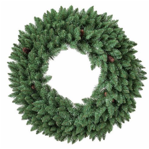 Corona di Natale con pigne Ø 55 cm Flora