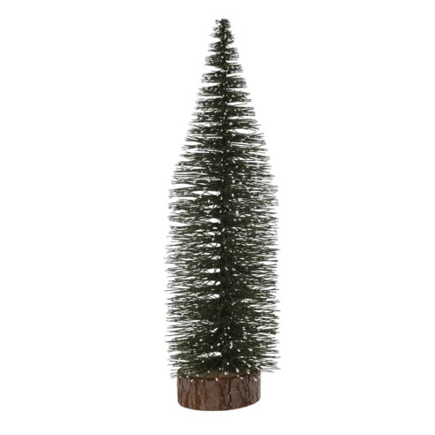 Alberello glitter H14 cm verde