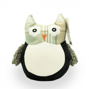 Fermaporta natalizio peluche animali assortito H&S Collection 2