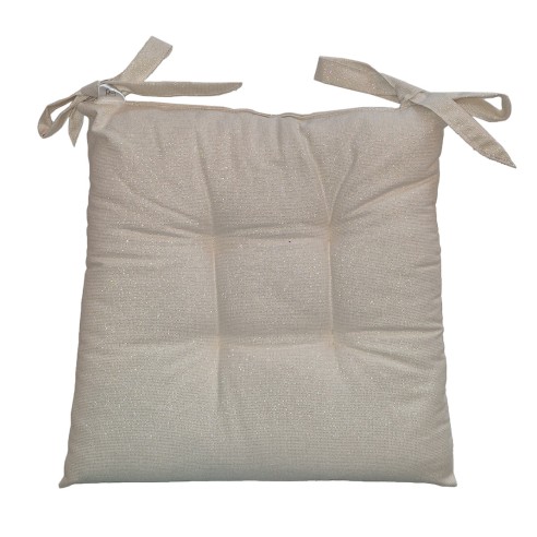 Set 2pz Cuscino per sedia in lurex...
