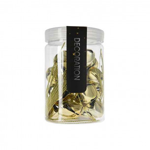 Confezione di sonagli, campanelle di Natale oro misure assortite 2