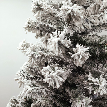 Albero di Natale innevato Tirolo 120 cm Domus dettaglio