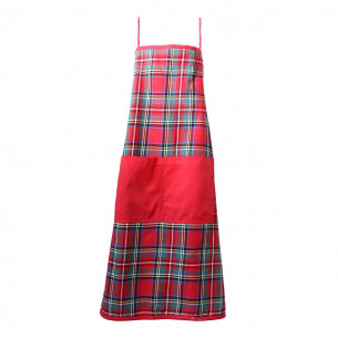 Grembiule pettorina 80x85 cm tartan Tognana