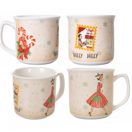 Mug Miss Daisy Christmas 350 ml Villa d'Este