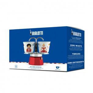Schiaccianoci collection caffettiera Mini express + 2 tazzine caffè Bialetti 2
