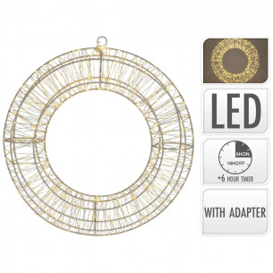 Corona di Natale 960 LED...