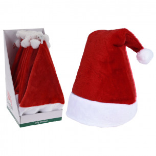 Cappello Babbo Natale peluche H 45 cm